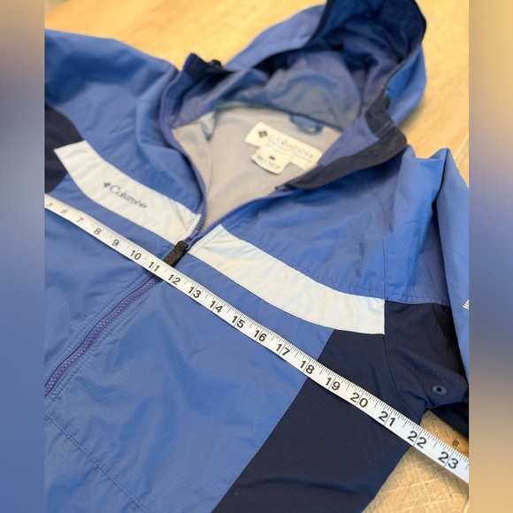 Columbia Sportswear Hooded Jacket Blue Small - Picture 8 of 8
